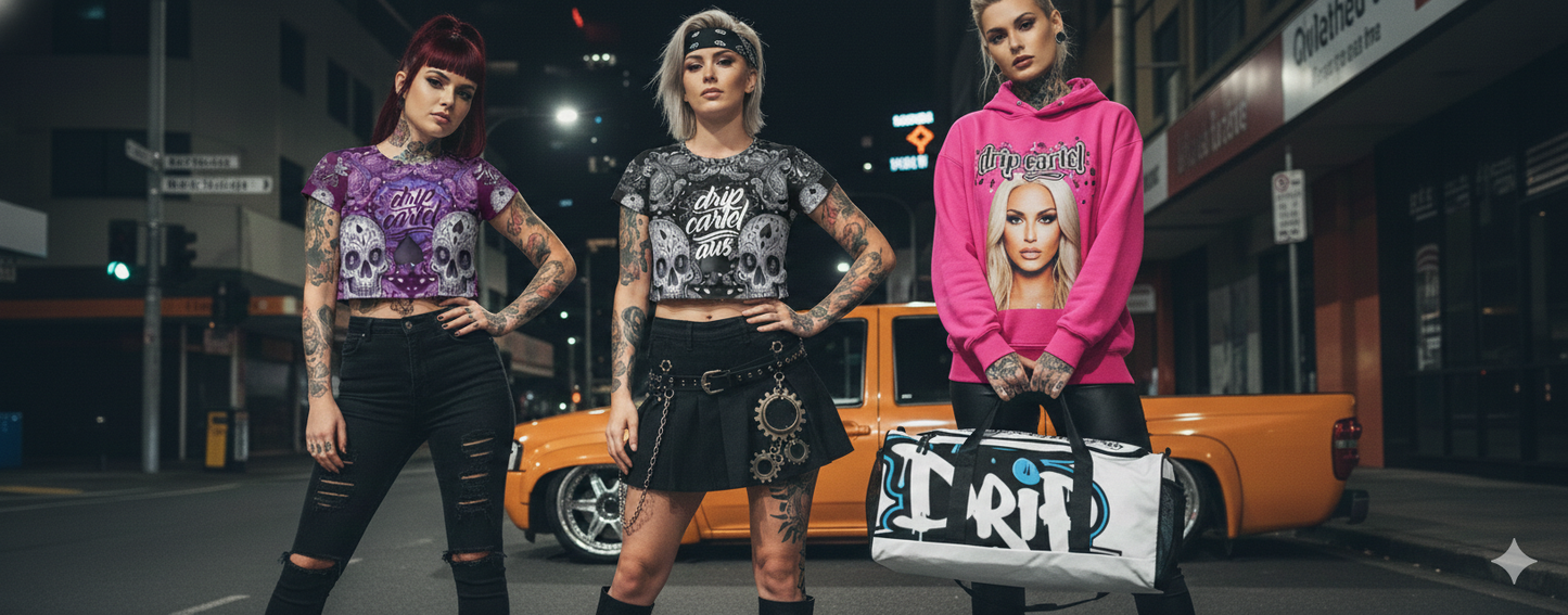 DRIP CARTEL QUEEN HOODIE pink edition